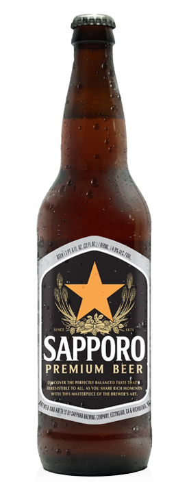 Sapporo Premium Beer is now available in a 22oz bottle